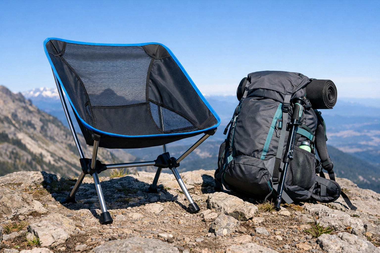 Backpack Camping Chair - Ultralight and Compact