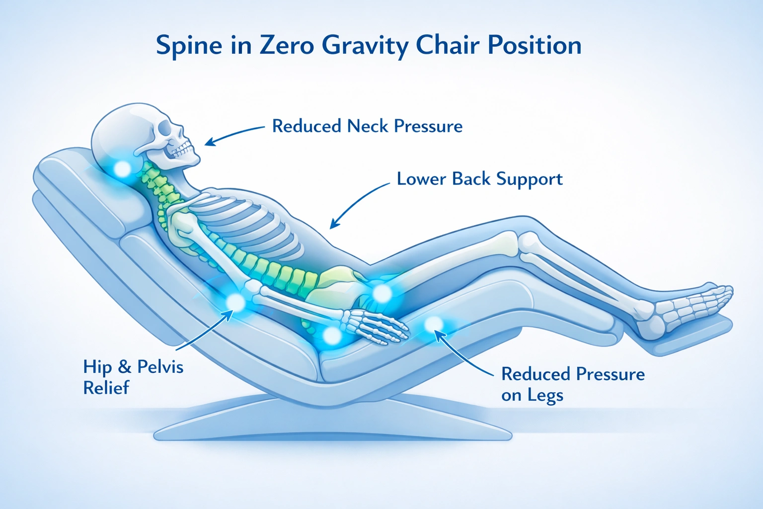 Spinal decompression illustration