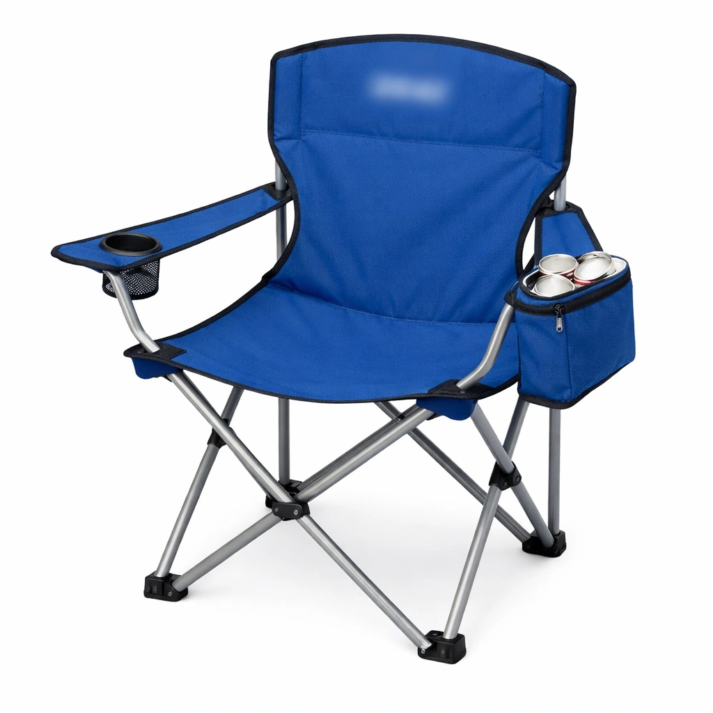 Coleman Cooler Quad camping chair with built-in cooler