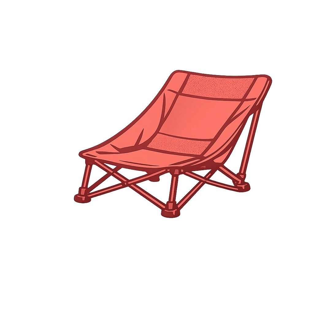 Beach sand chair