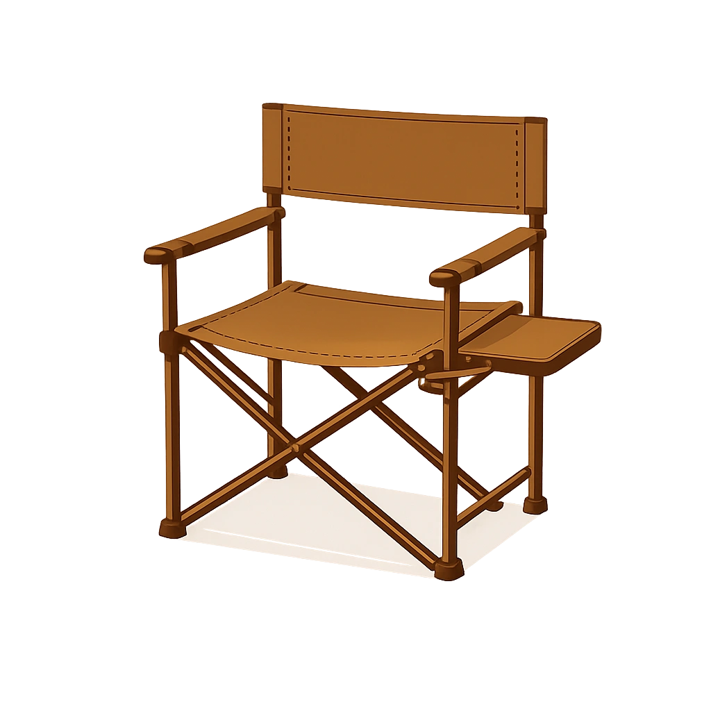 Director camping chair
