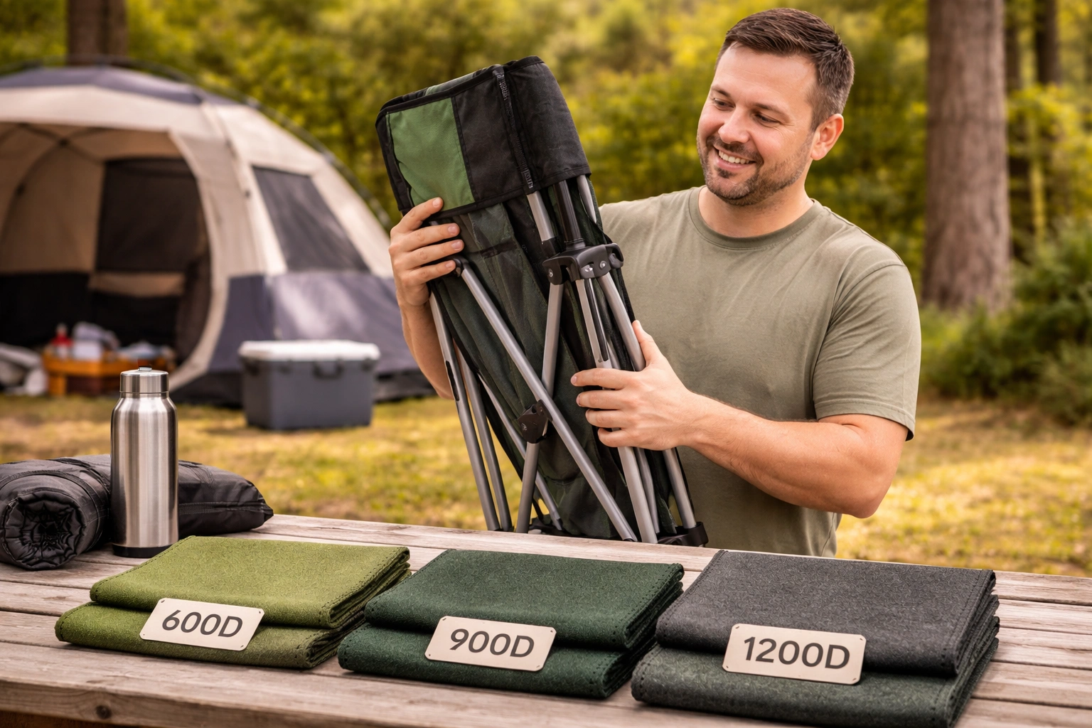 Choosing the right denier fabric for camping chairs