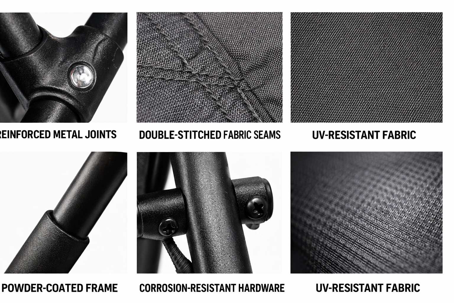 Key durability factors for camping chairs