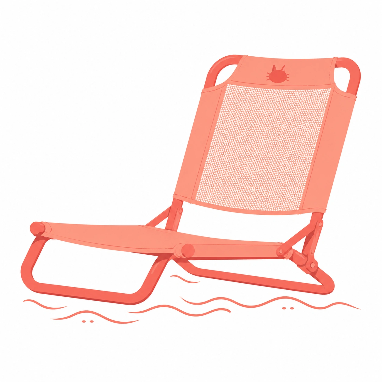 Beach sand chair