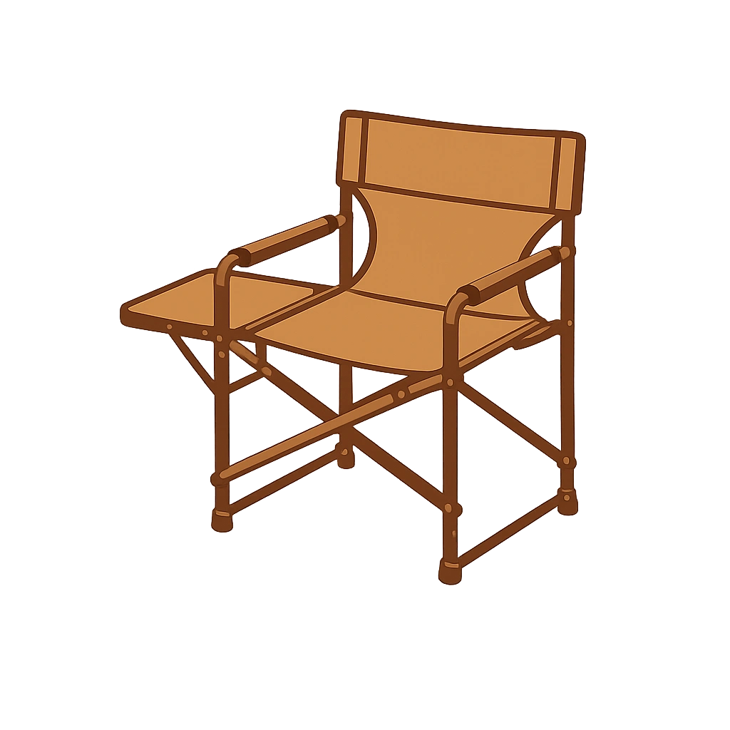 Director camping chair