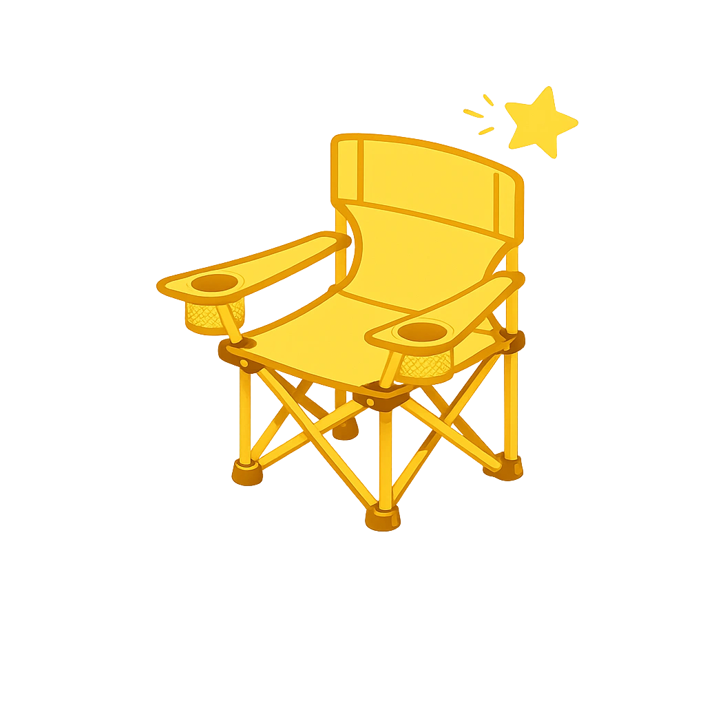 Kids camping chair