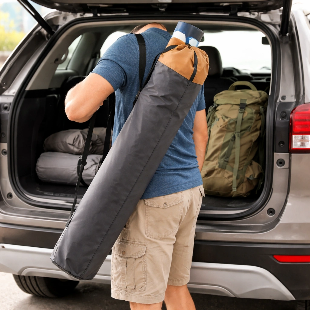 Pro tip: folding and storage for tall camping chairs
