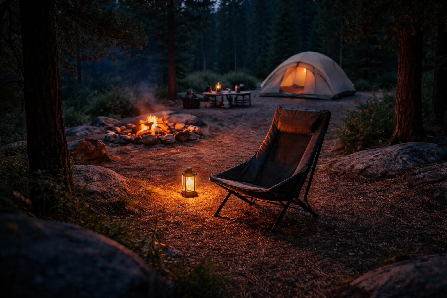 Hands gently cleaning mesh camping chair fabric with soft sponge and soapy water in shallow tub on outdoor patio