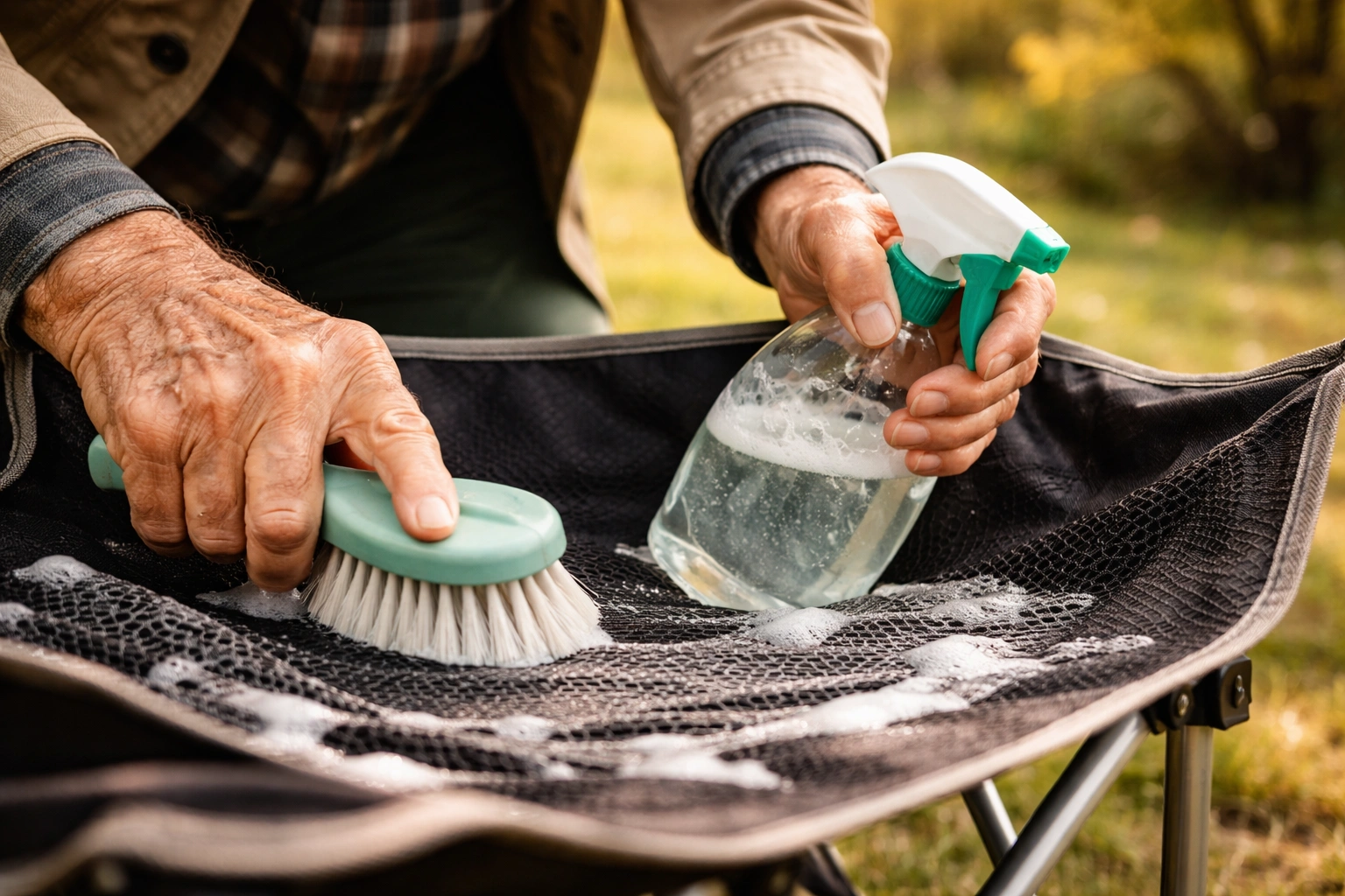 Camping chair maintenance tips for seniors