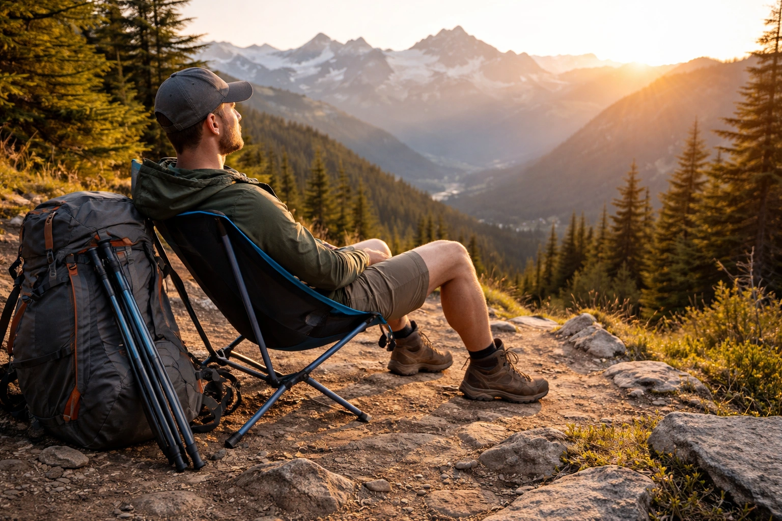 Ultralight camping chairs for backpacking
