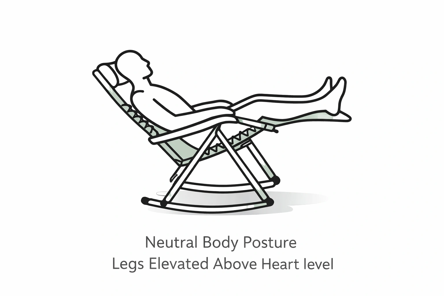 Zero Gravity Chair Icon